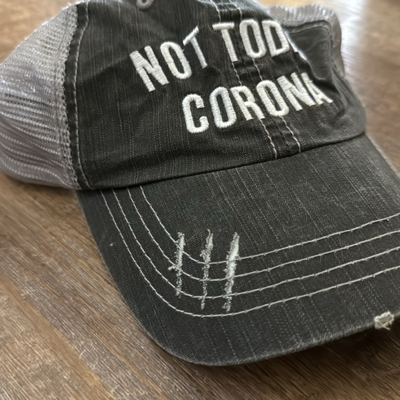 NOT TODAY CORONA HAT - Picture 2 of 9
